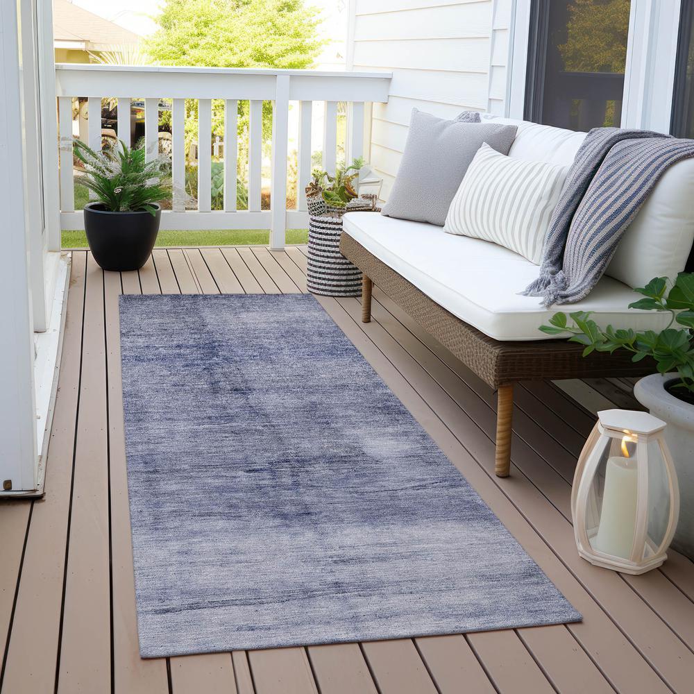Chantille ACN608 Blue 2'3" x 7'6" Rug. Picture 7