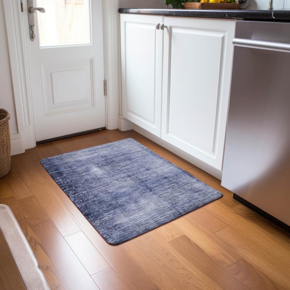 Chantille ACN608 Blue 1'8" x 2'6" Rug. Picture 6
