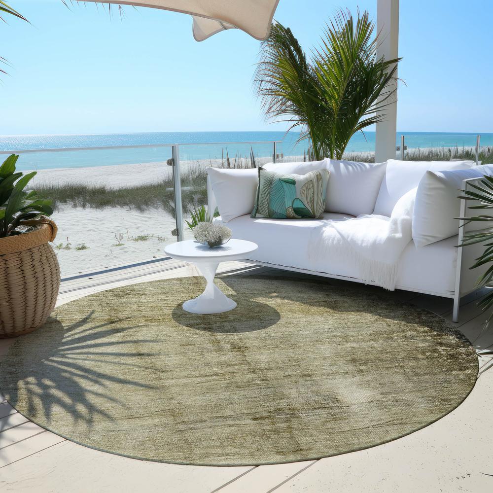 Chantille ACN608 Brown 8' x 8' Rug. Picture 7