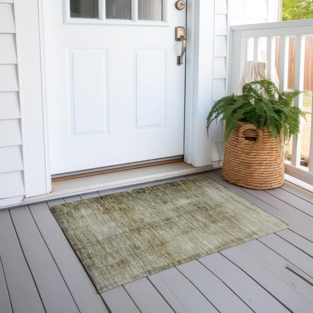 Chantille ACN608 Brown 1'8" x 2'6" Rug. Picture 7