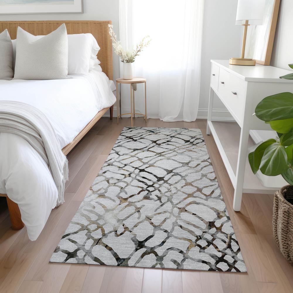 Chantille ACN609 Gray 2'3" x 7'6" Rug. Picture 6