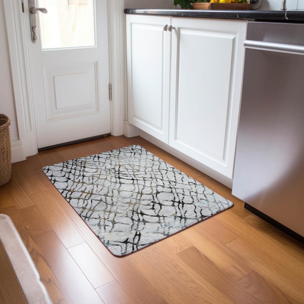 Chantille ACN609 Gray 1'8" x 2'6" Rug. Picture 6