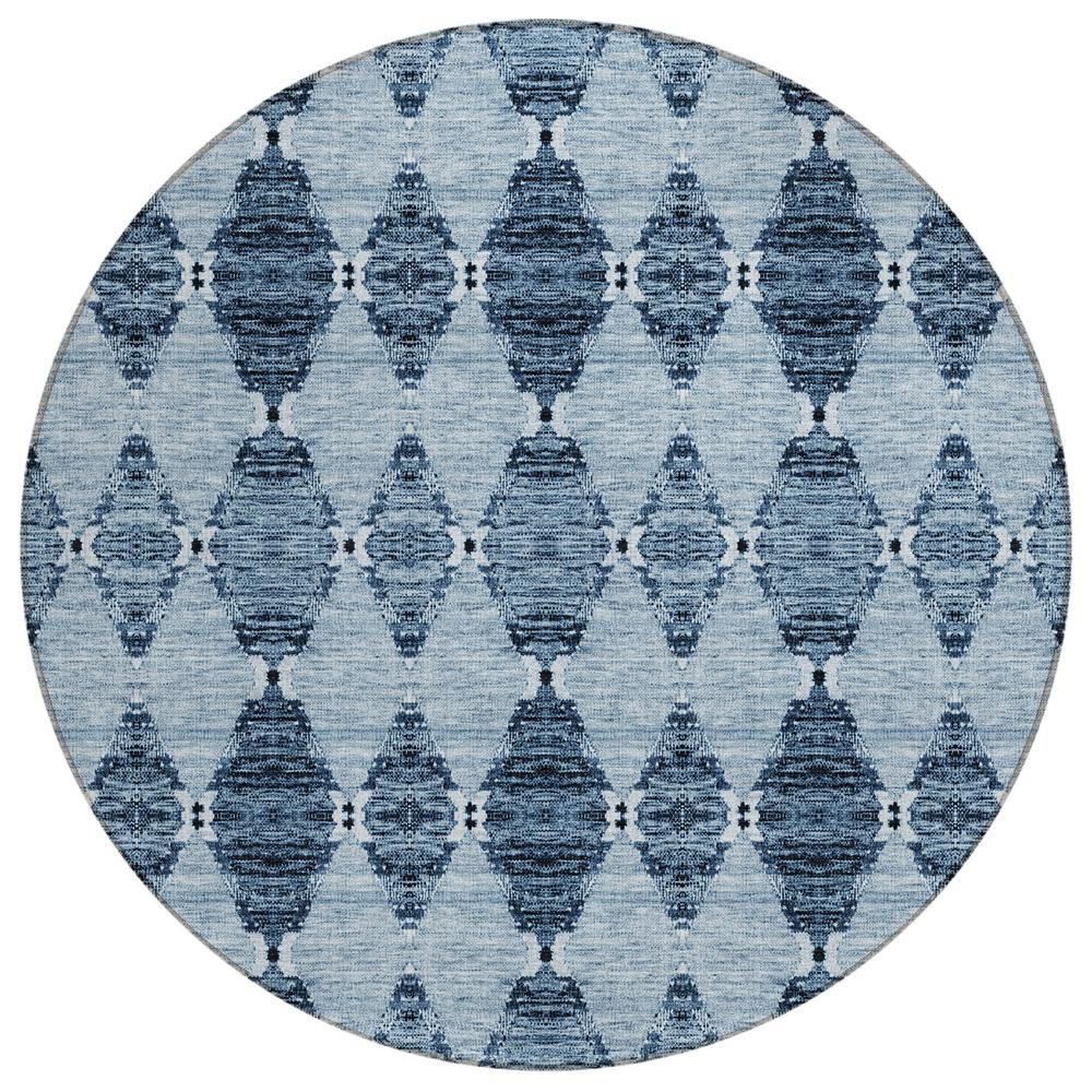 Chantille ACN610 Blue 8' x 8' Rug. Picture 1