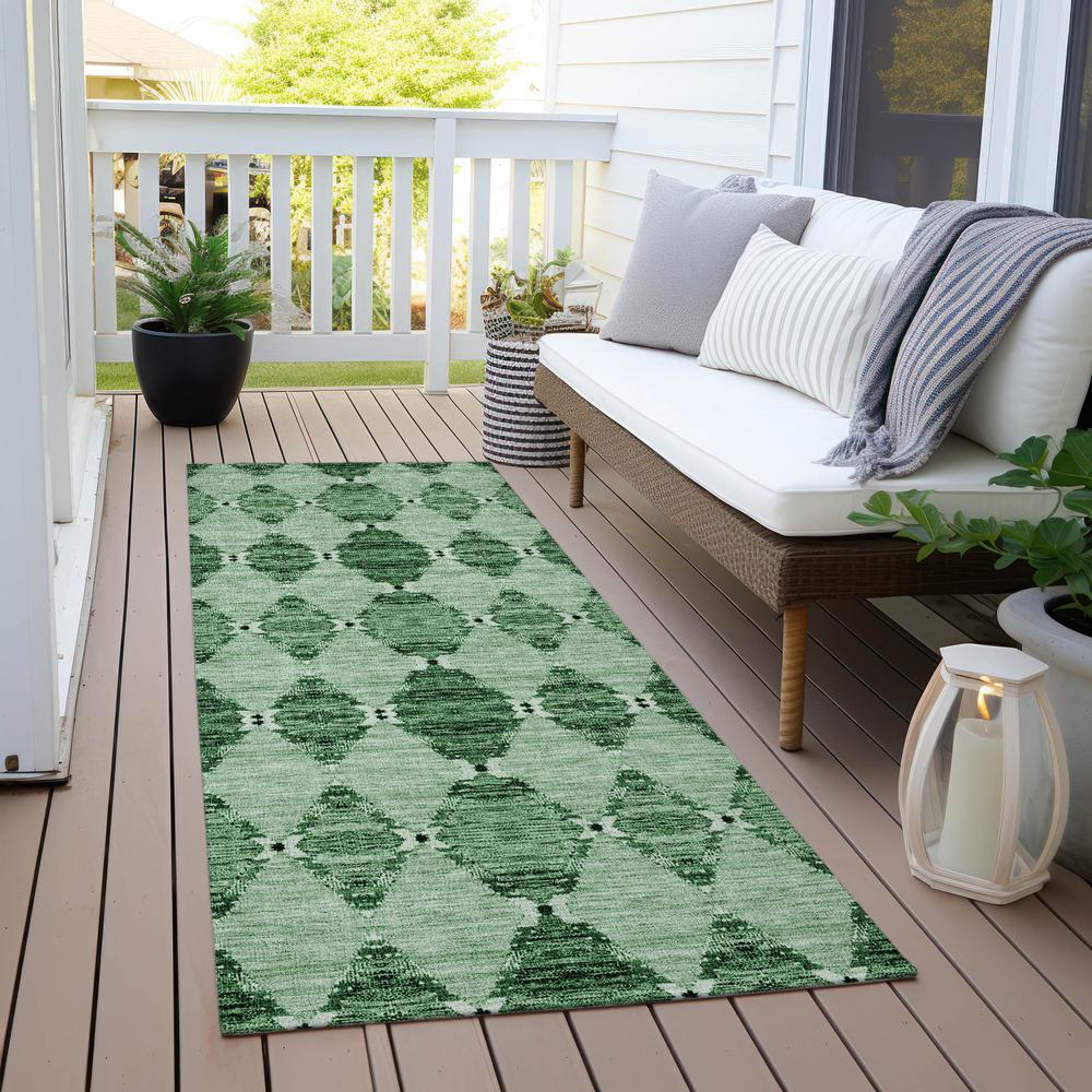 Chantille ACN610 Green 2'3" x 7'6" Rug. Picture 8