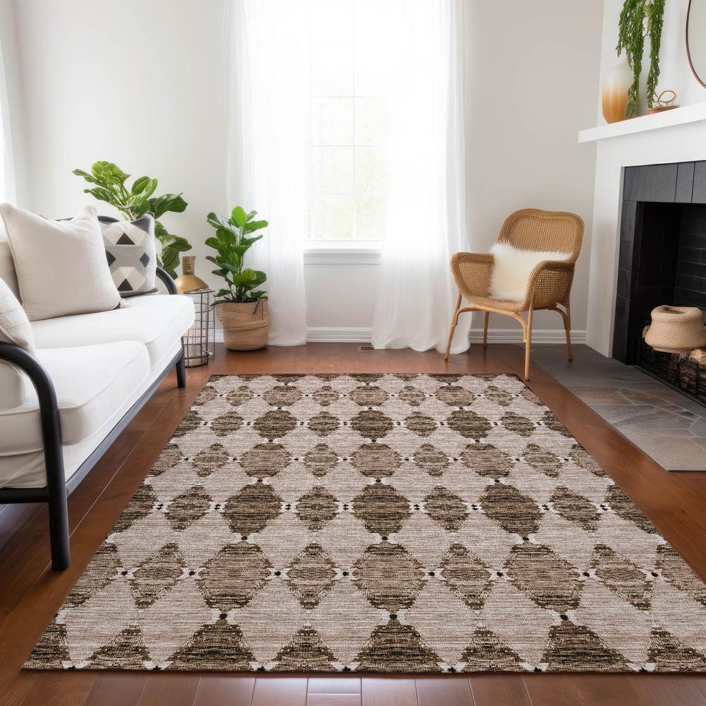 Chantille ACN610 Brown 2'6" x 3'10" Rug. Picture 7