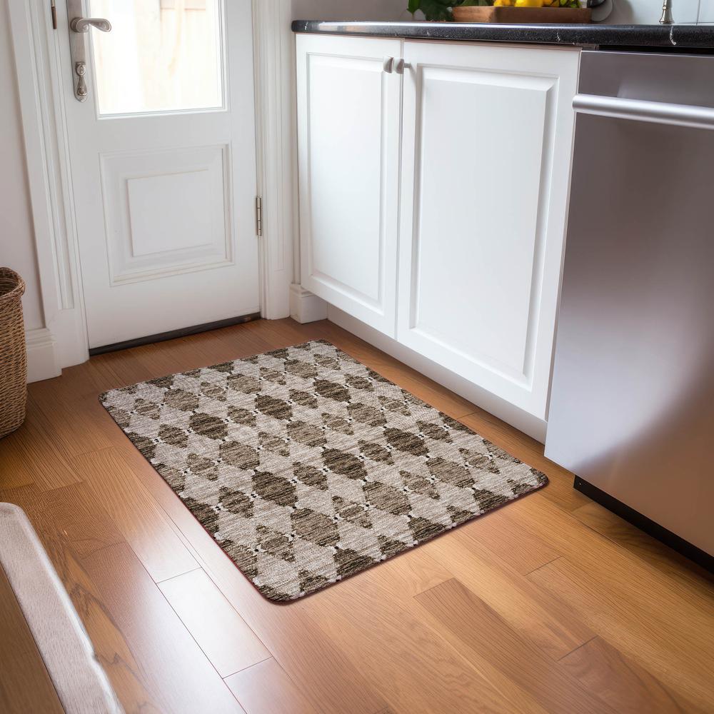 Chantille ACN610 Brown 1'8" x 2'6" Rug. Picture 6