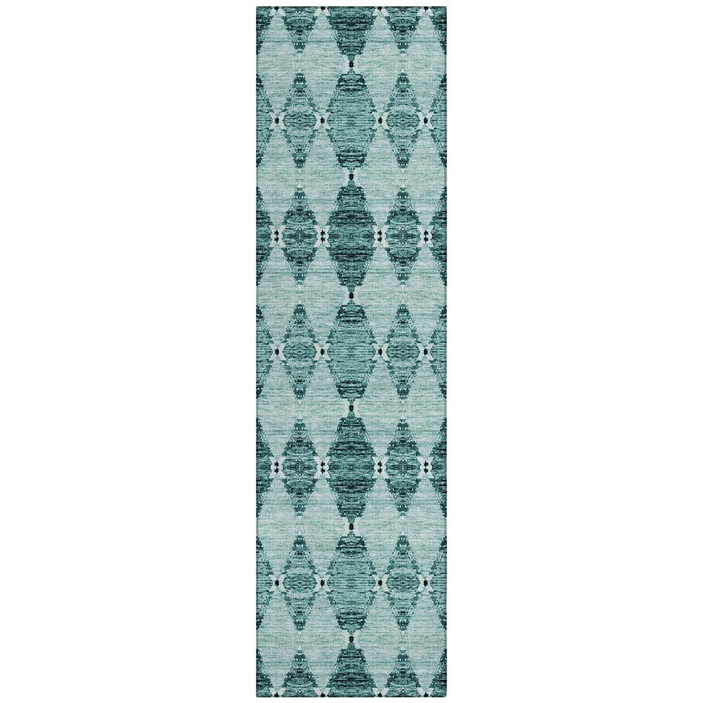 Chantille ACN610 Teal 2'3" x 7'6" Rug. Picture 1