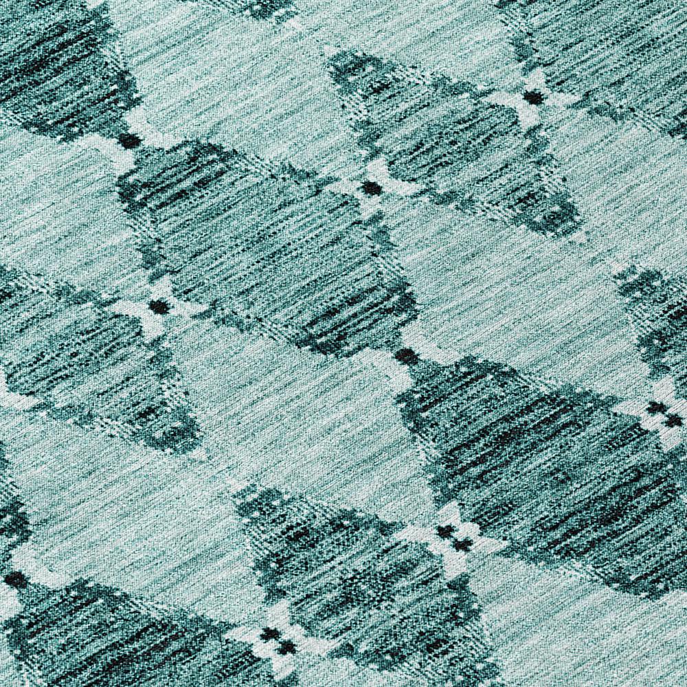 Chantille ACN610 Teal 1'8" x 2'6" Rug. Picture 5
