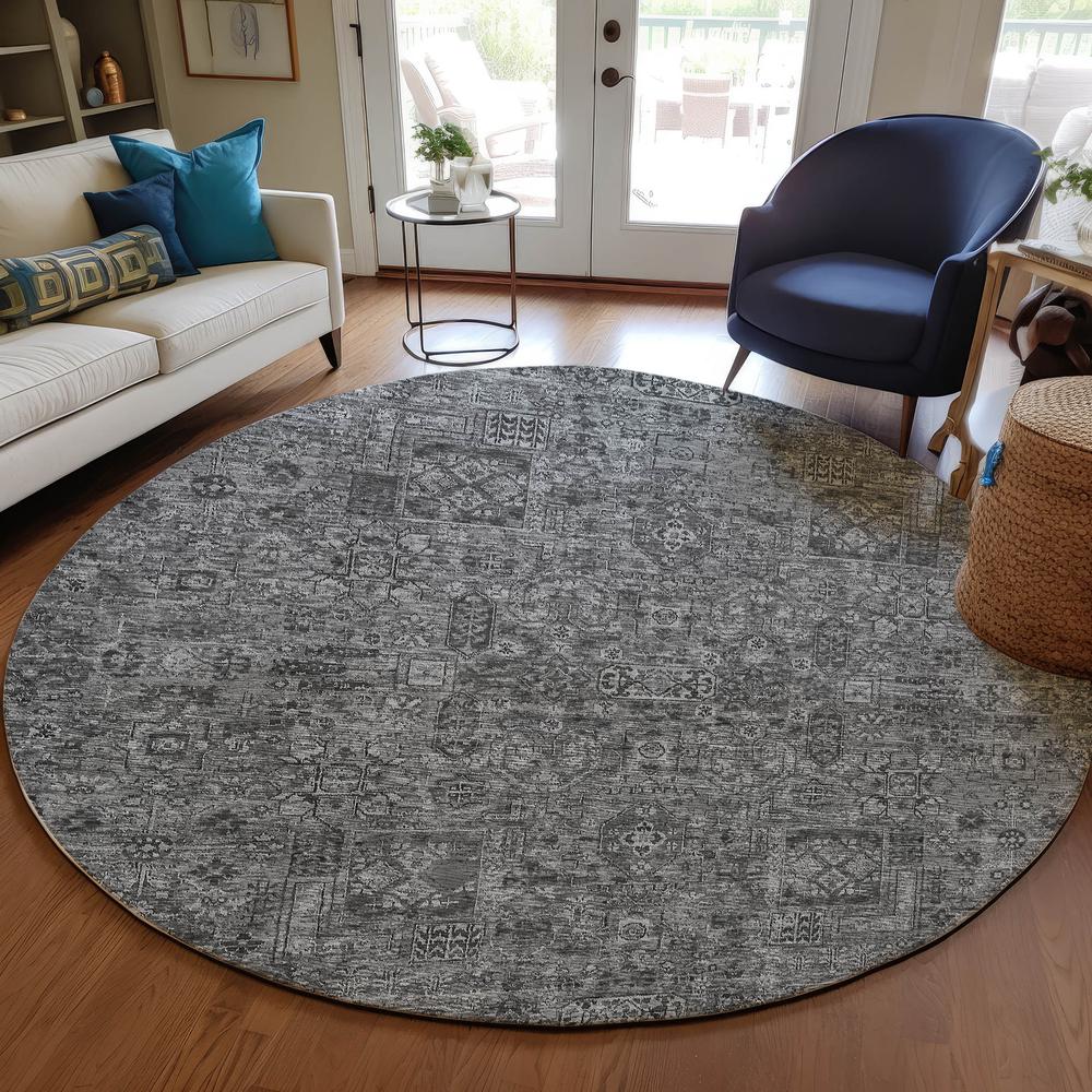 Chantille ACN611 Gray 8' x 8' Rug. Picture 6