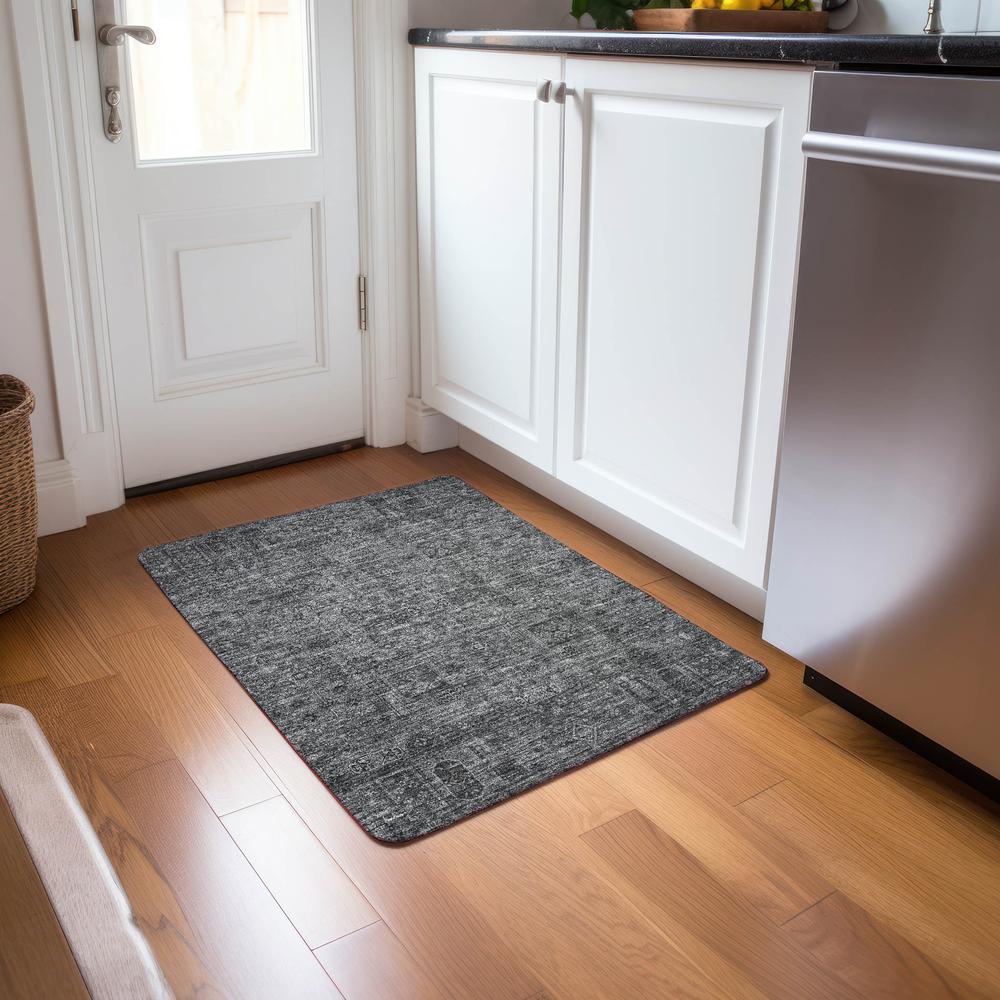 Chantille ACN611 Gray 1'8" x 2'6" Rug. Picture 7