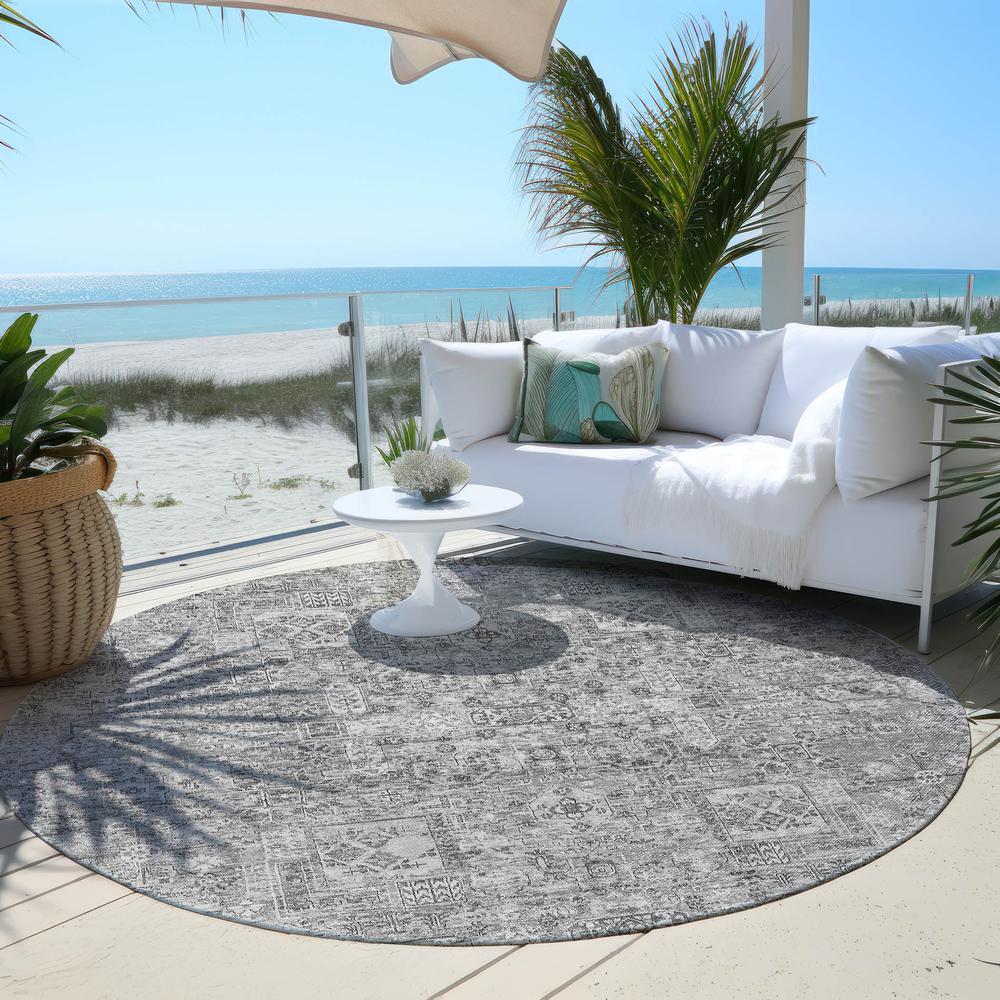 Chantille ACN611 Gray 8' x 8' Rug. Picture 7