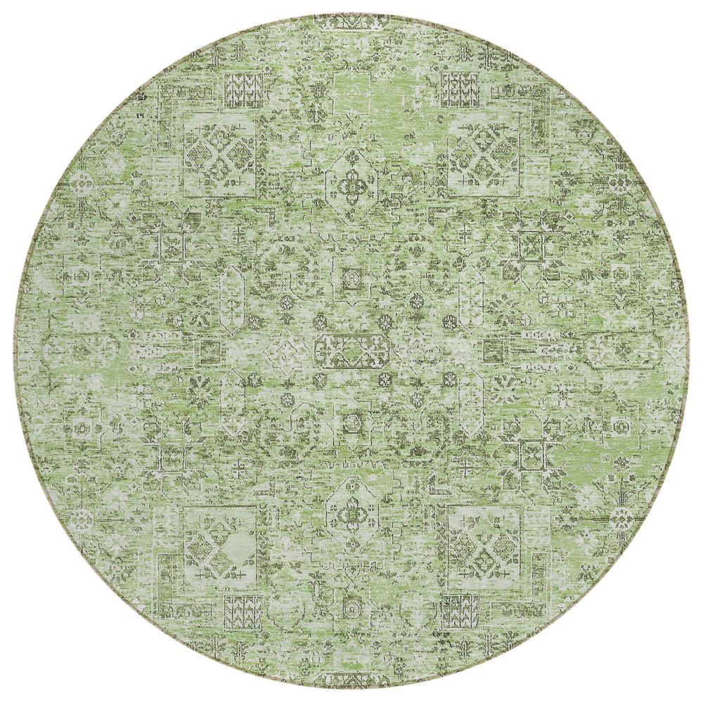 Chantille ACN611 Green 8' x 8' Rug. Picture 1