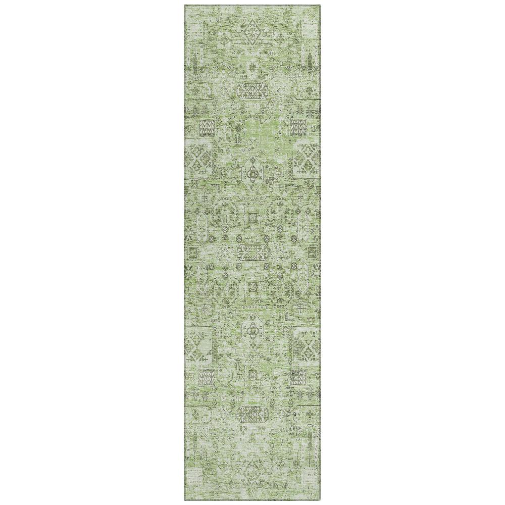 Chantille ACN611 Green 2'3" x 7'6" Rug. Picture 1