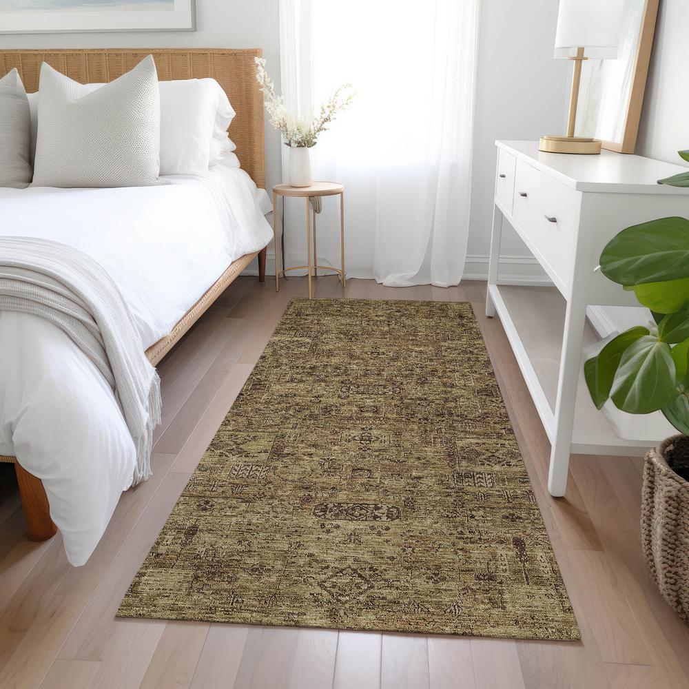 Chantille ACN611 Brown 2'3" x 7'6" Rug. Picture 6