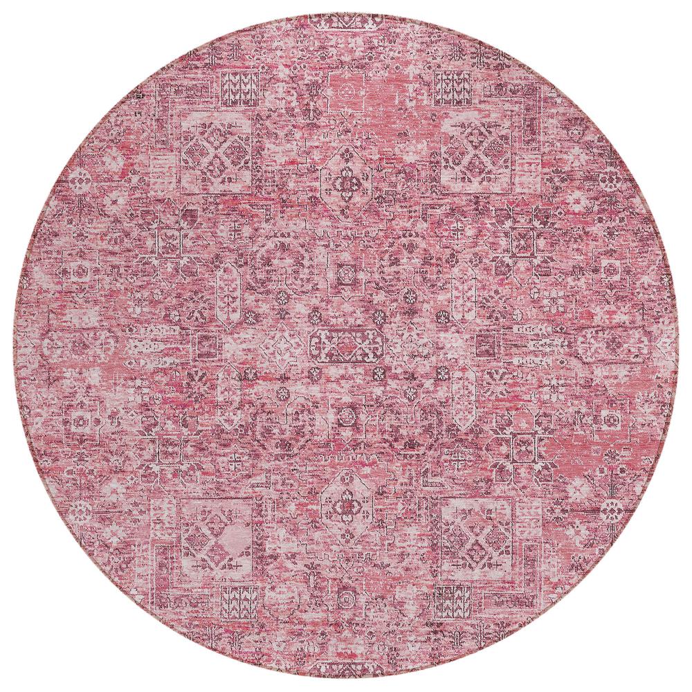 Chantille ACN611 Pink 8' x 8' Rug. Picture 1