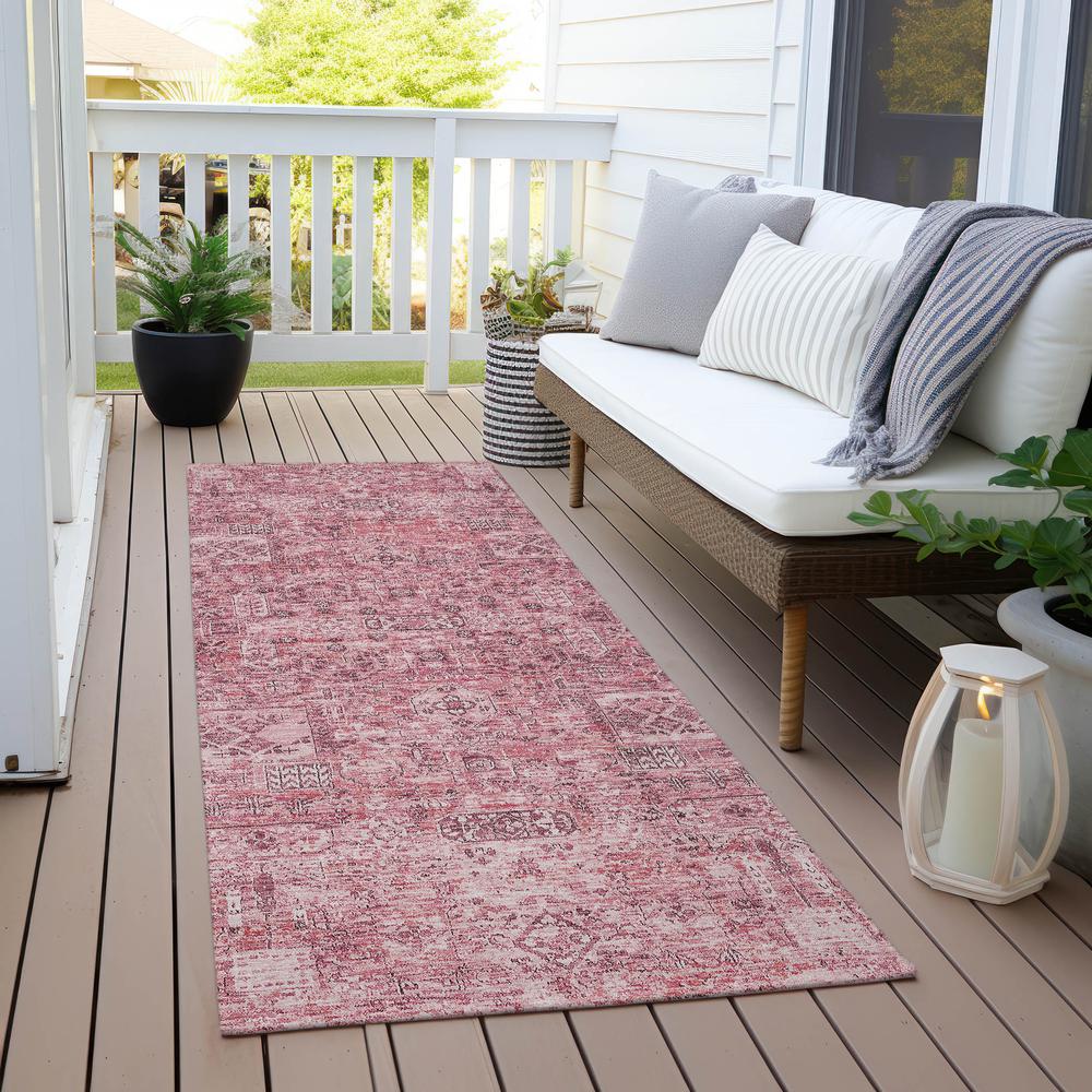 Chantille ACN611 Pink 2'3" x 7'6" Rug. Picture 7