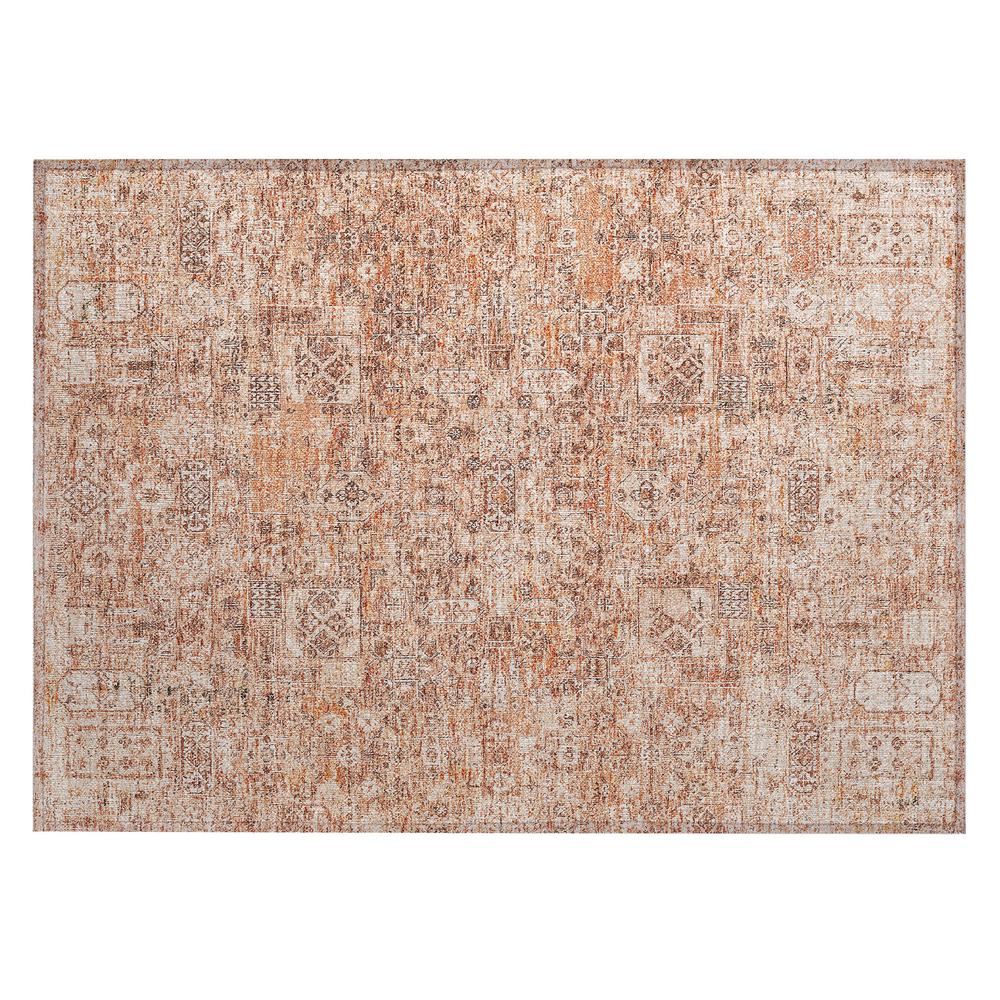 Chantille ACN611 Orange 1'8" x 2'6" Rug. Picture 1