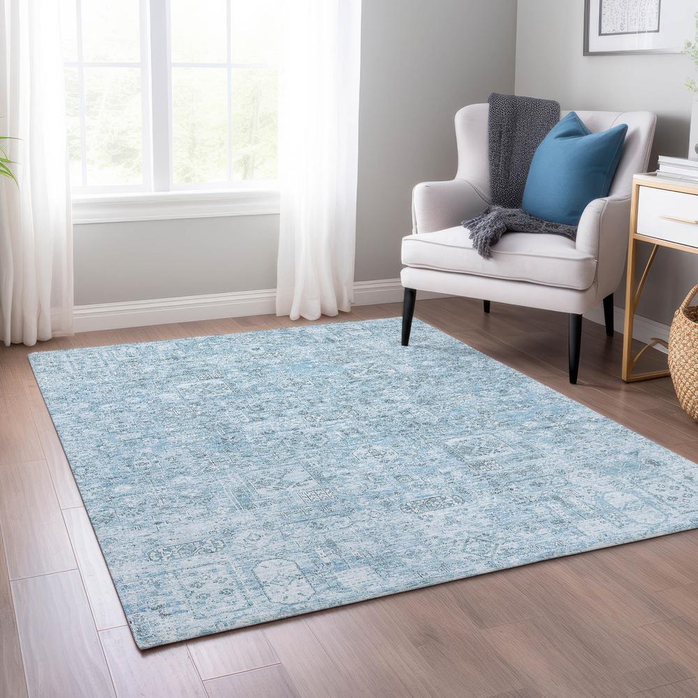 Chantille ACN611 Blue 2'6" x 3'10" Rug. Picture 6