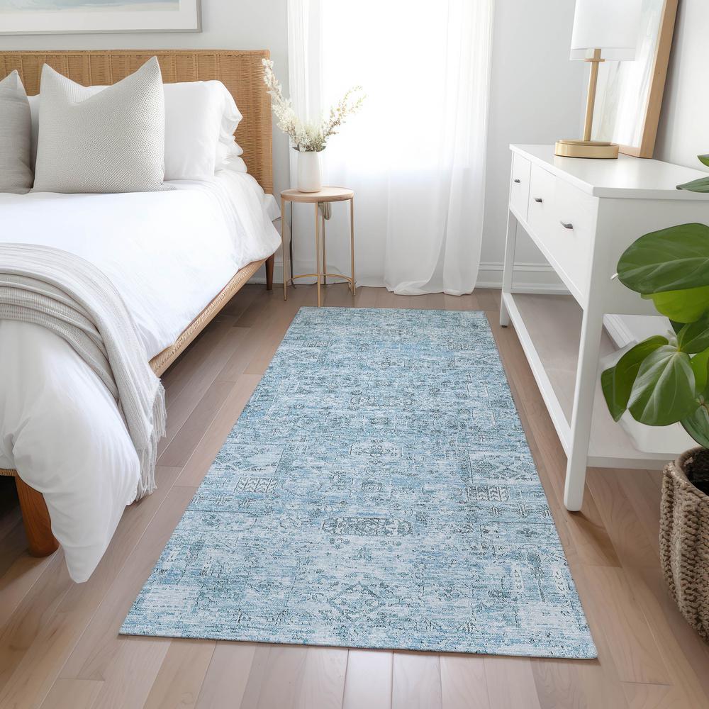 Chantille ACN611 Blue 2'3" x 7'6" Rug. Picture 6