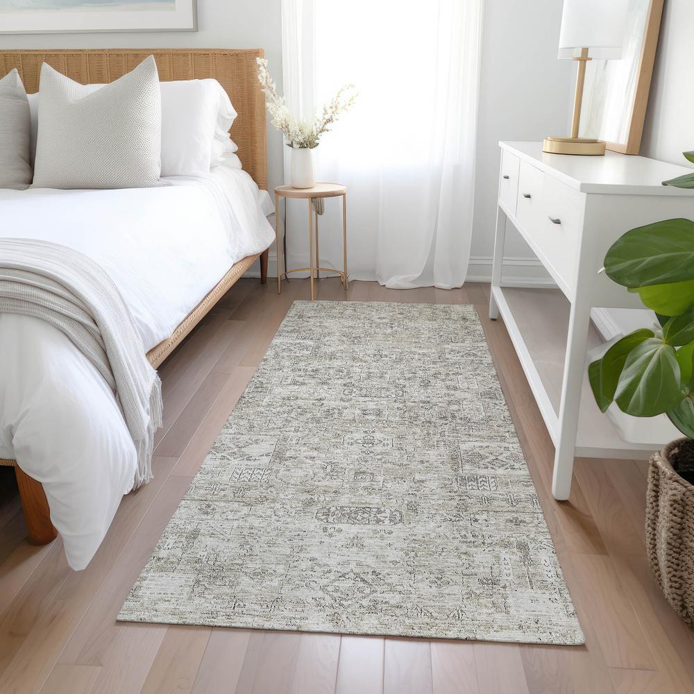 Chantille ACN611 Brown 2'3" x 7'6" Rug. Picture 6