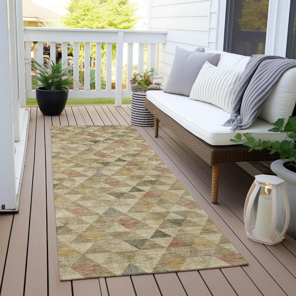 Chantille ACN612 Brown 2'3" x 7'6" Rug. Picture 7