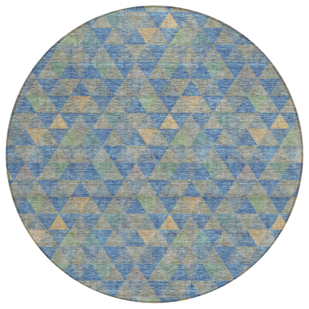 Chantille ACN612 Blue 8' x 8' Rug. Picture 1