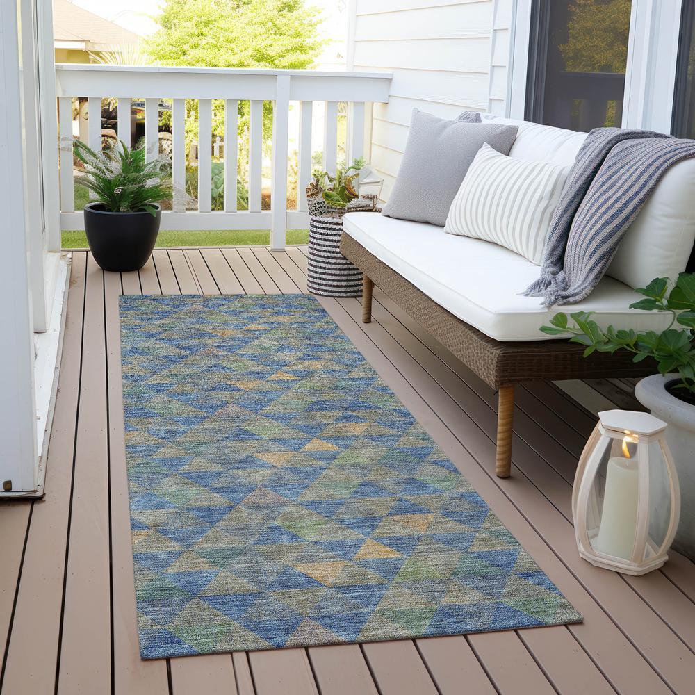 Chantille ACN612 Blue 2'3" x 7'6" Rug. Picture 8