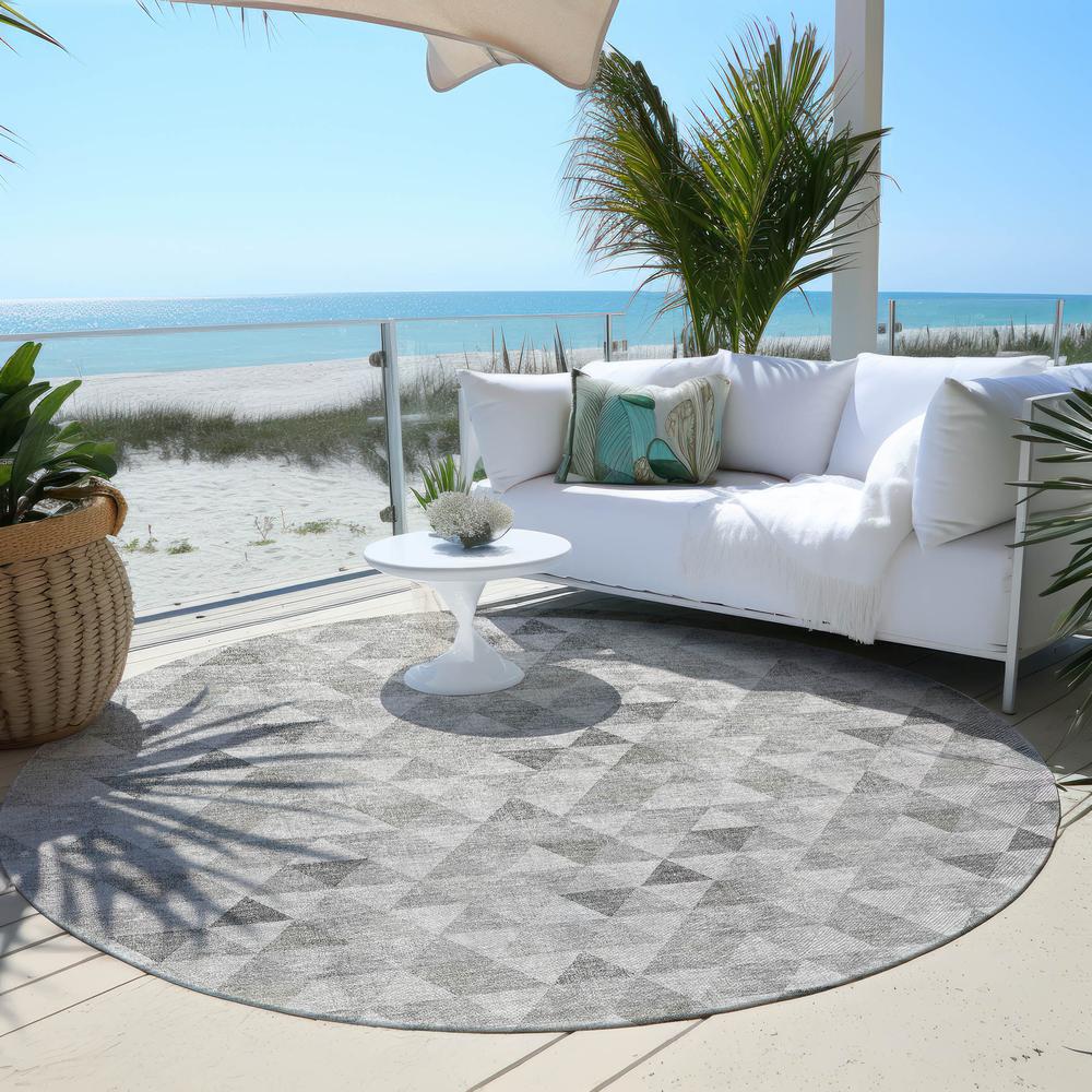 Chantille ACN612 Gray 8' x 8' Rug. Picture 7