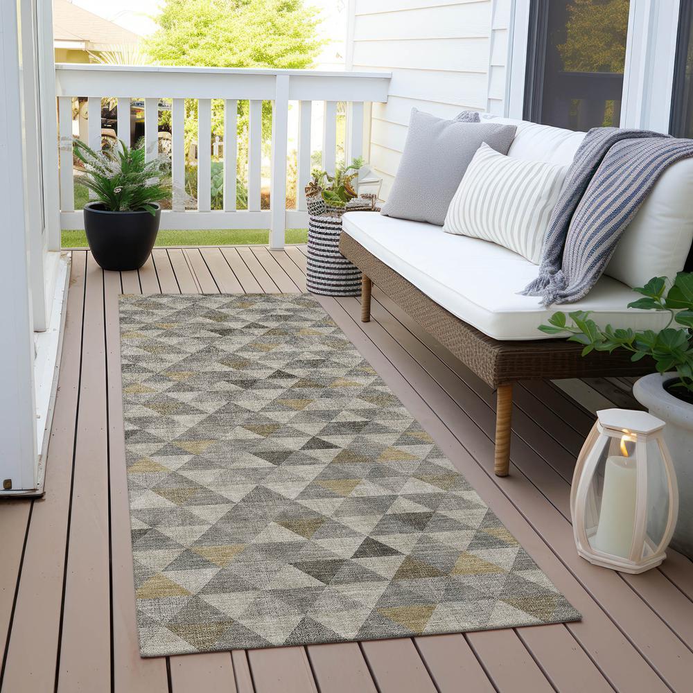 Chantille ACN612 Brown 2'3" x 7'6" Rug. Picture 7