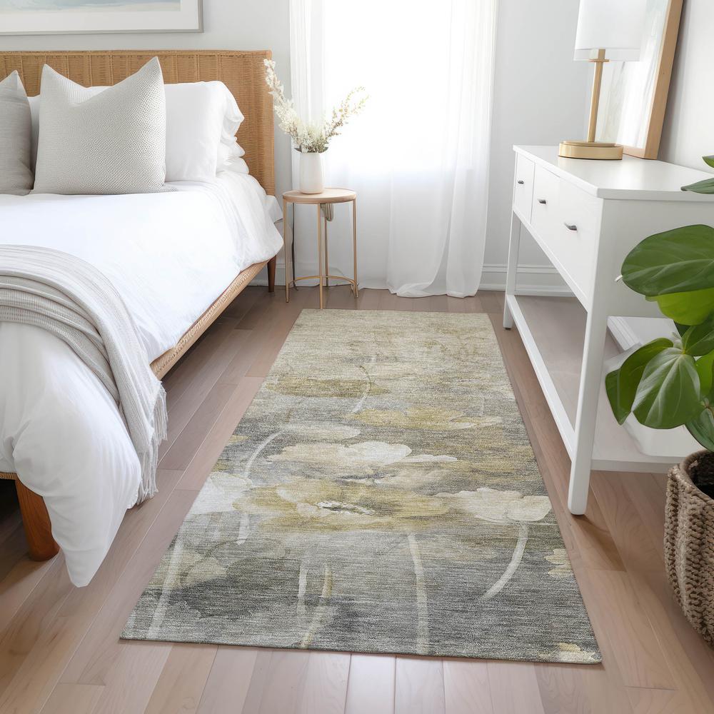 Chantille ACN613 Brown 2'3" x 7'6" Rug. Picture 6