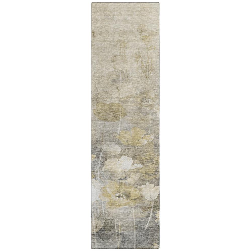 Chantille ACN613 Brown 2'3" x 7'6" Rug. Picture 1