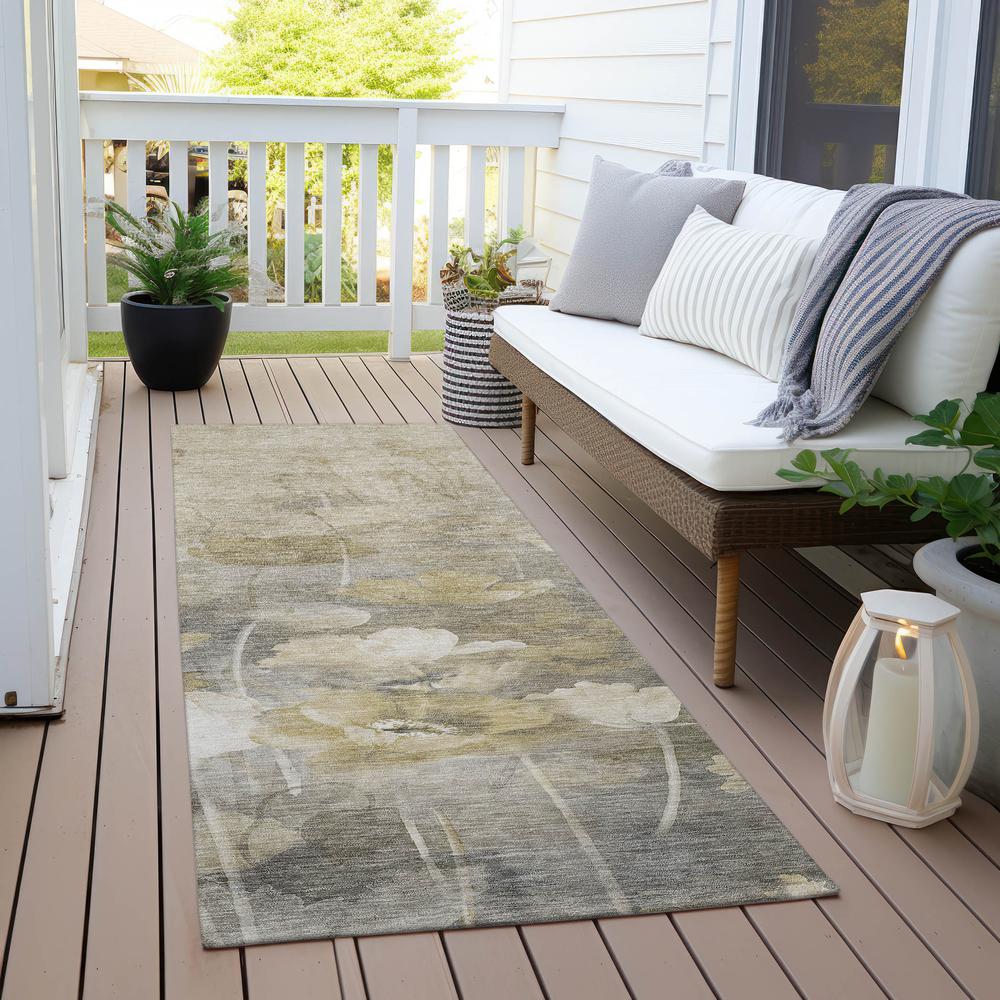 Chantille ACN613 Brown 2'3" x 7'6" Rug. Picture 7