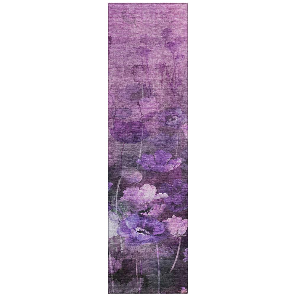Chantille ACN613 Purple 2'3" x 7'6" Rug. Picture 1