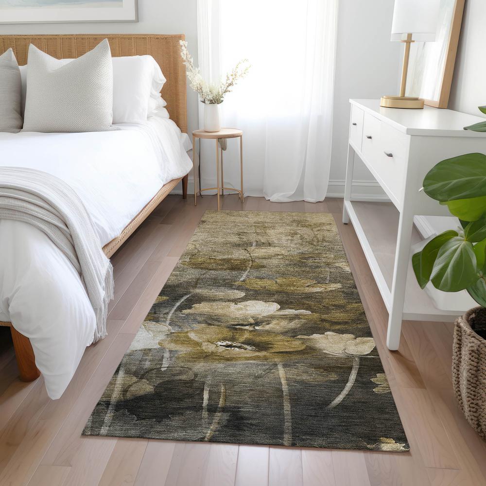 Chantille ACN613 Brown 2'3" x 7'6" Rug. Picture 6