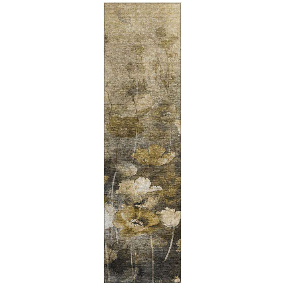 Chantille ACN613 Brown 2'3" x 7'6" Rug. Picture 1