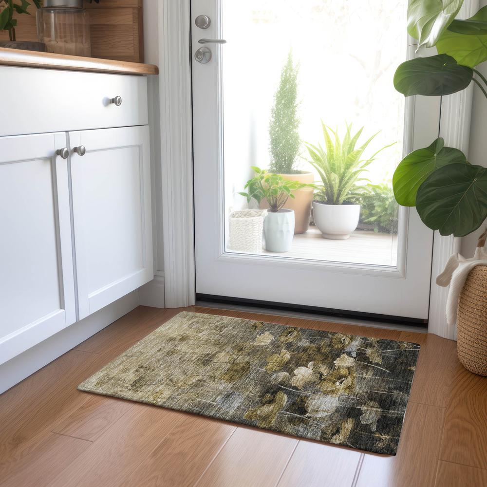 Chantille ACN613 Brown 1'8" x 2'6" Rug. Picture 6