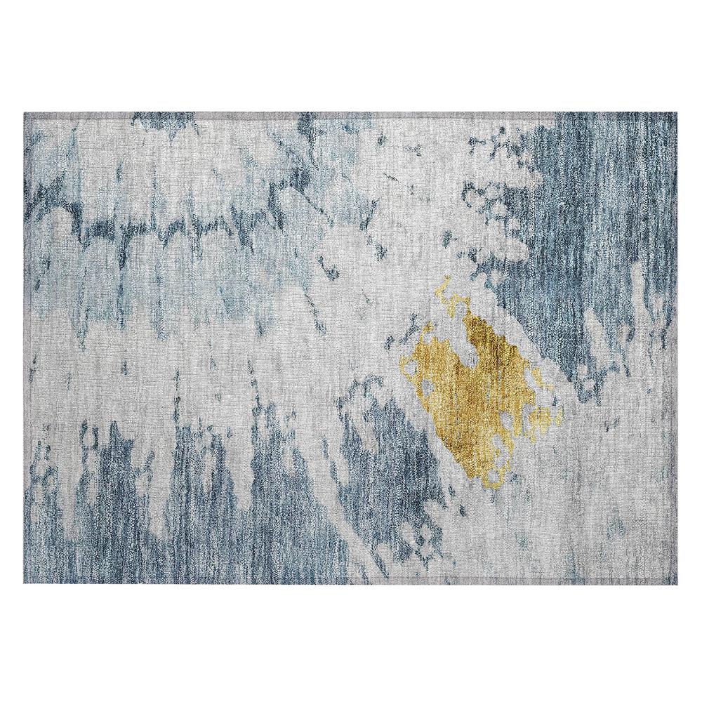 Chantille ACN614 Blue 1'8" x 2'6" Rug. Picture 1