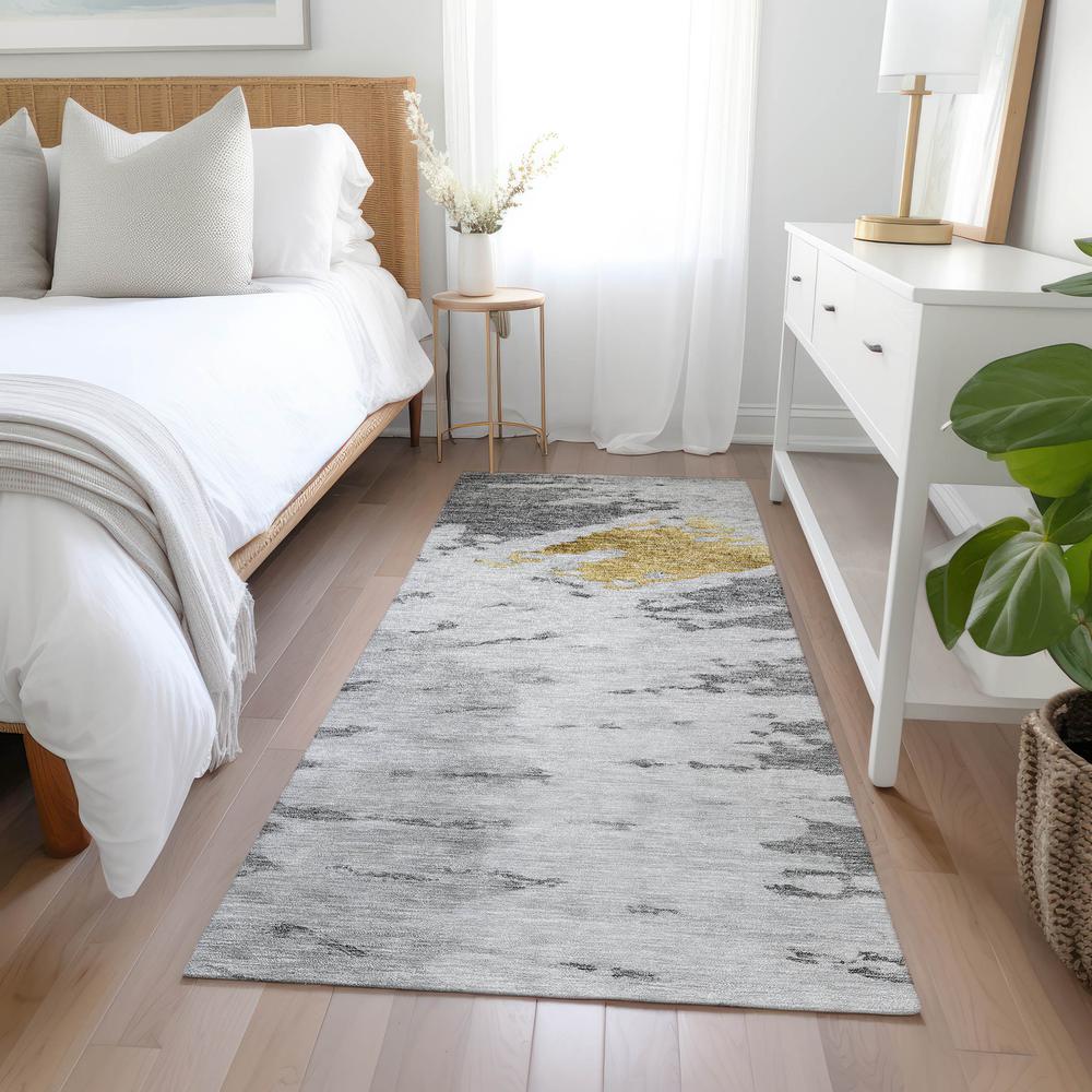 Chantille ACN614 Gray 2'3" x 7'6" Rug. Picture 7