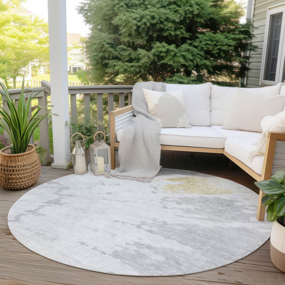 Chantille ACN614 Gray 8' x 8' Rug. Picture 8