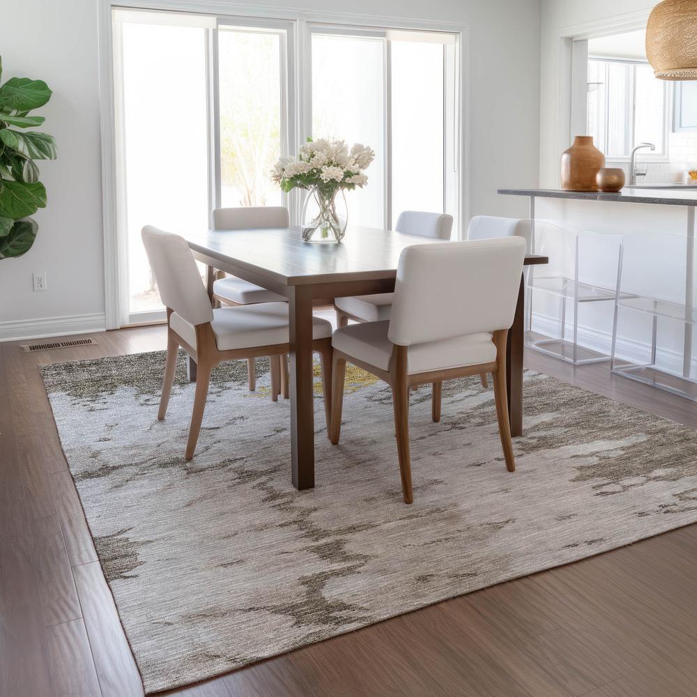 Chantille ACN614 Brown 2'6" x 3'10" Rug. Picture 8