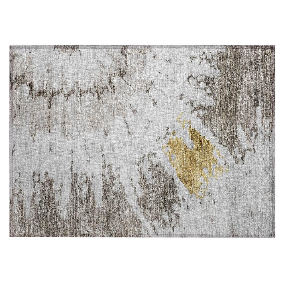 Chantille ACN614 Brown 1'8" x 2'6" Rug. Picture 1