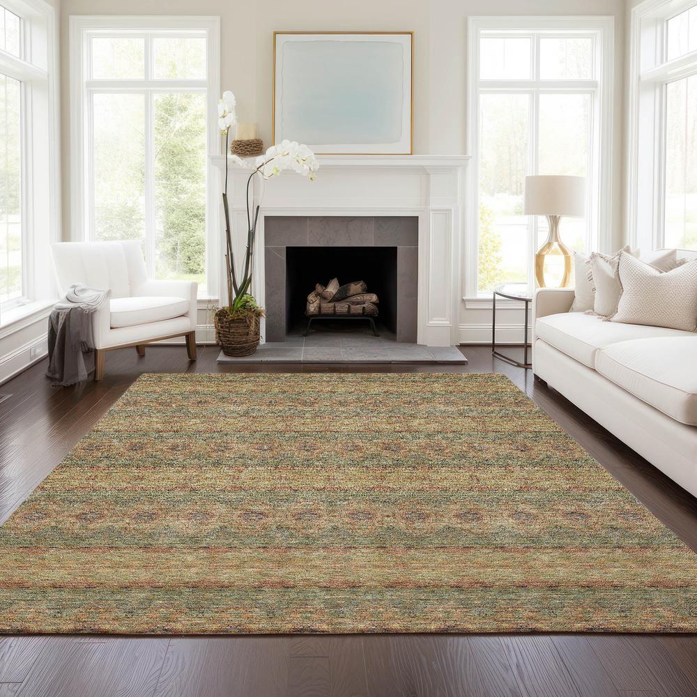 Chantille ACN615 Green 2'6" x 3'10" Rug. Picture 6