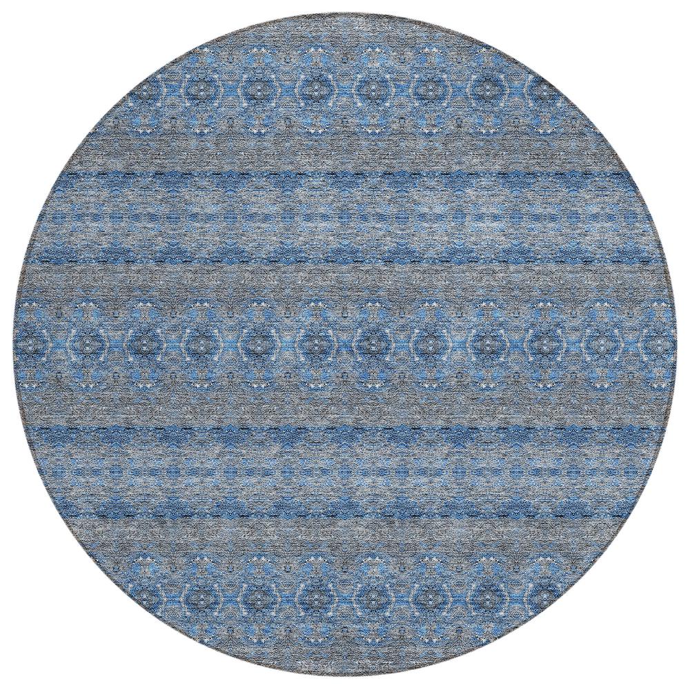 Chantille ACN615 Blue 8' x 8' Rug. Picture 1