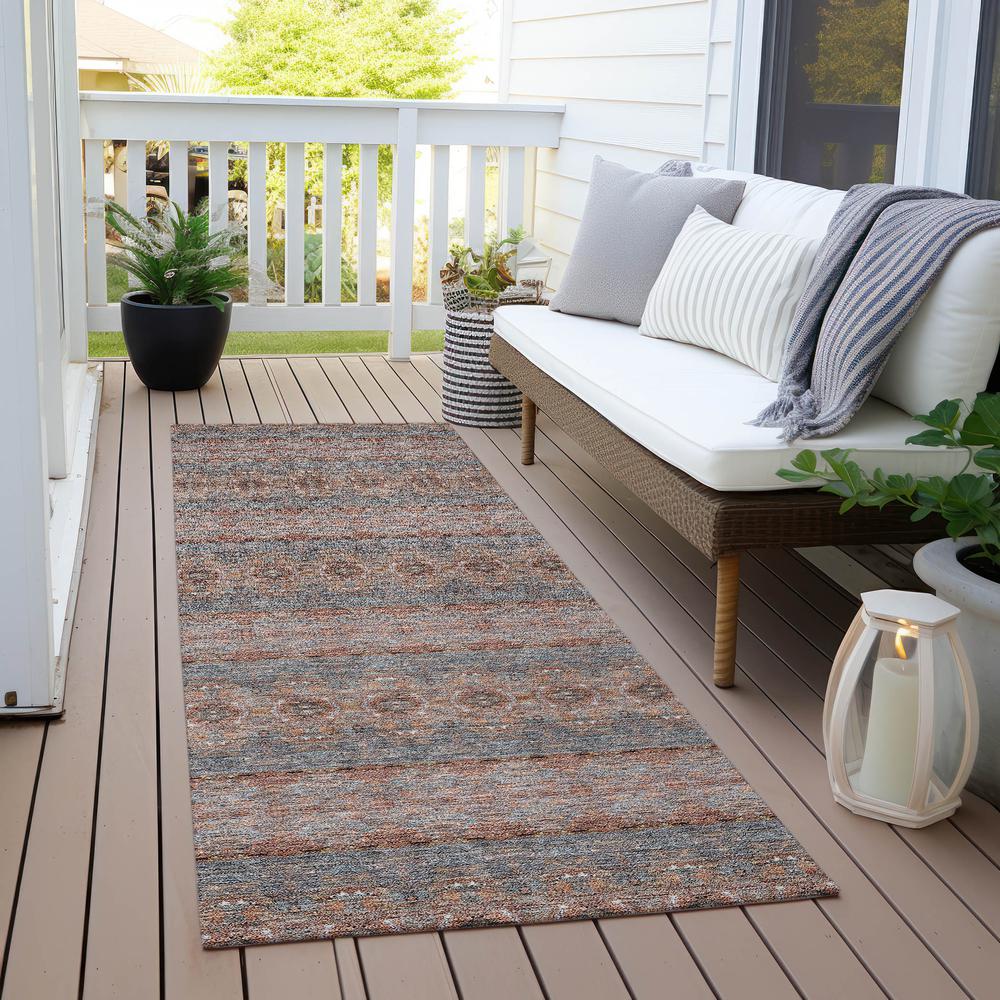 Chantille ACN615 Orange 2'3" x 7'6" Rug. Picture 7