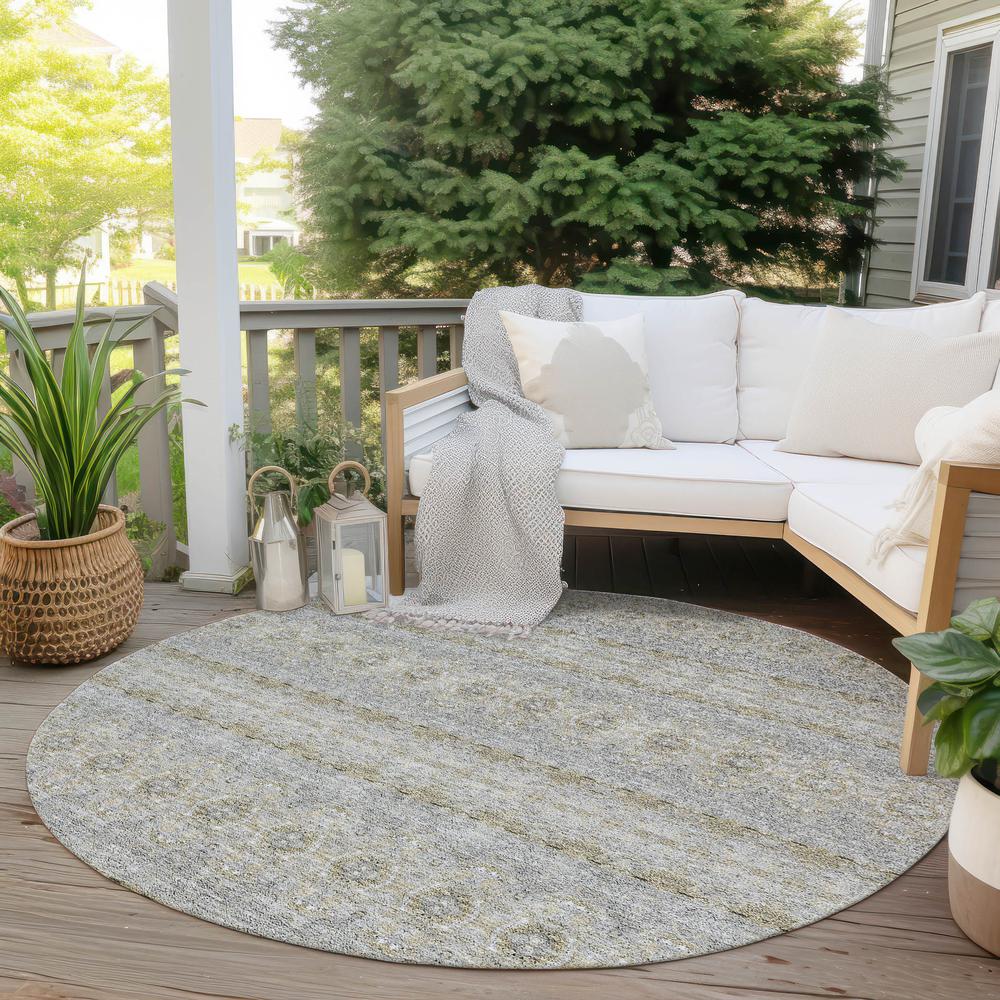 Chantille ACN615 Gray 8' x 8' Rug. Picture 7