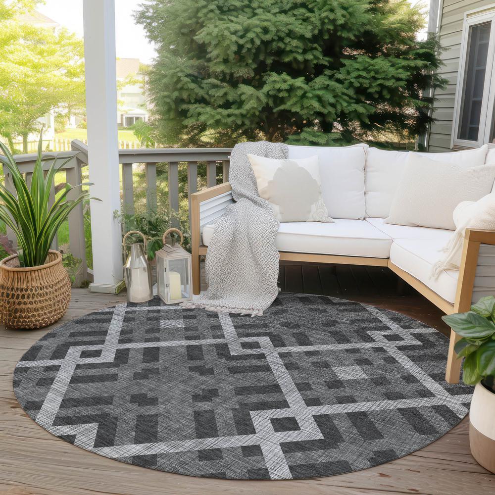 Chantille ACN616 Gray 8' x 8' Rug. Picture 7