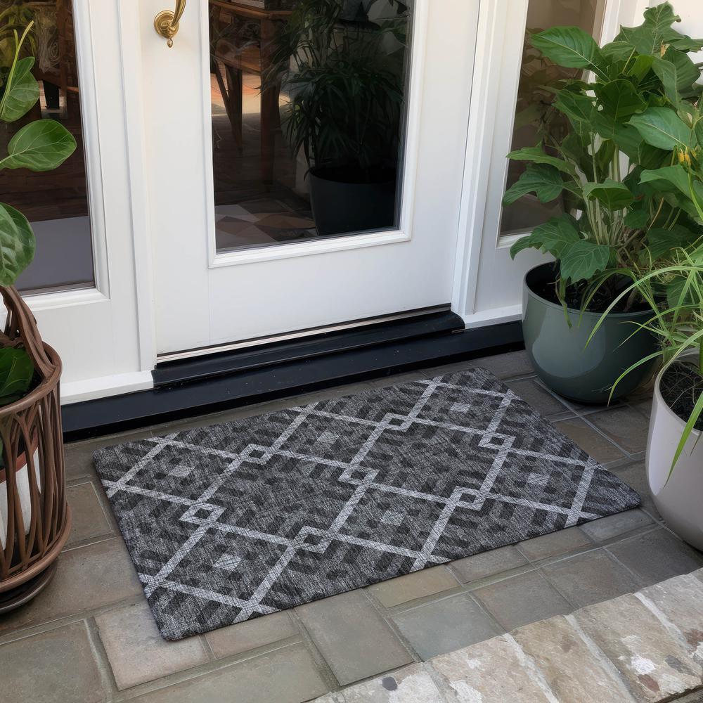 Chantille ACN616 Gray 1'8" x 2'6" Rug. Picture 7