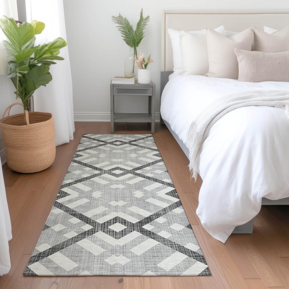 Chantille ACN616 Gray 2'3" x 7'6" Rug. Picture 6