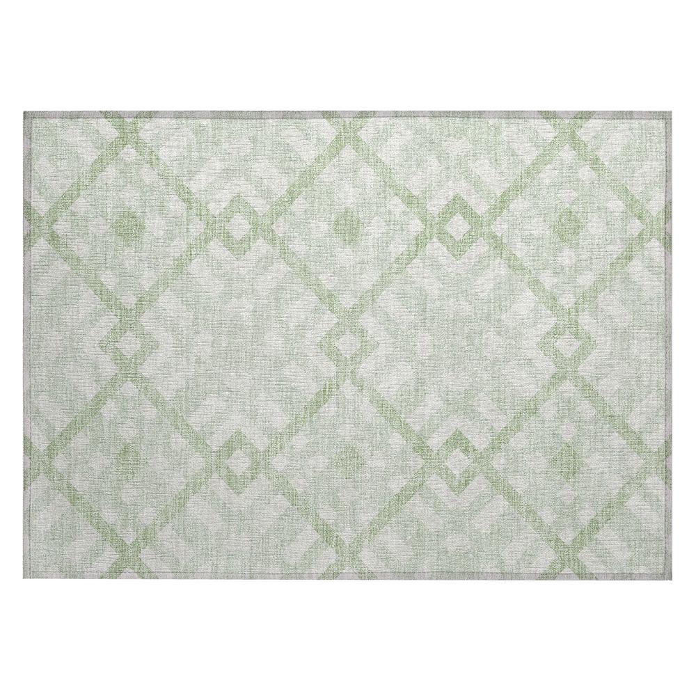 Chantille ACN616 Green 1'8" x 2'6" Rug. Picture 1