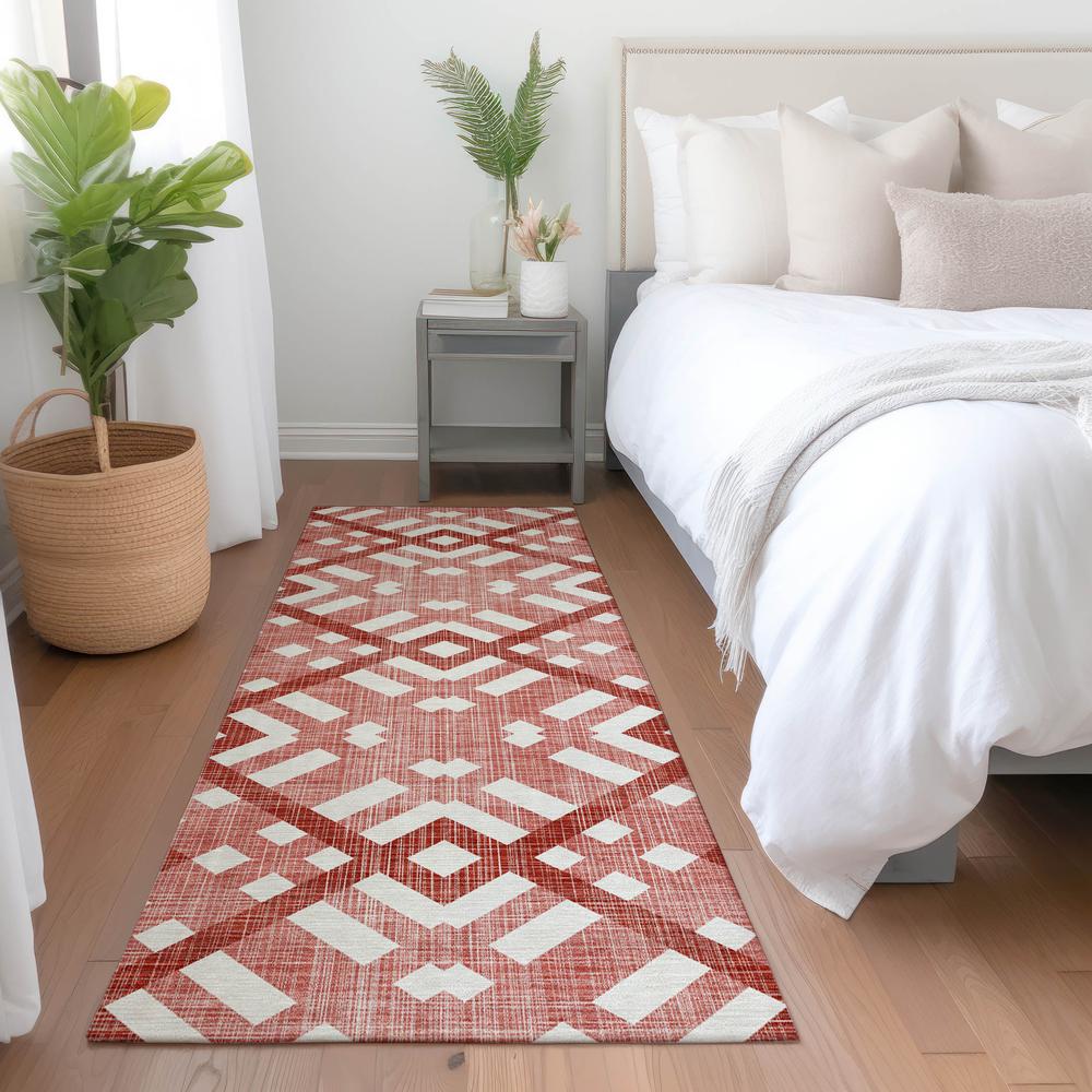 Chantille ACN616 Red 2'3" x 7'6" Rug. Picture 6